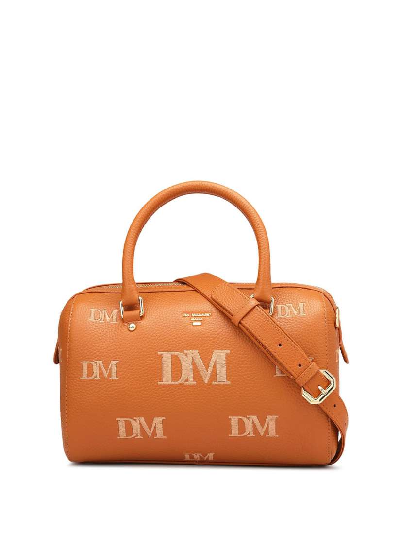 Buy Da Milano Leather Structured Handheld Bag Handbags for Women 29224876 Myntra