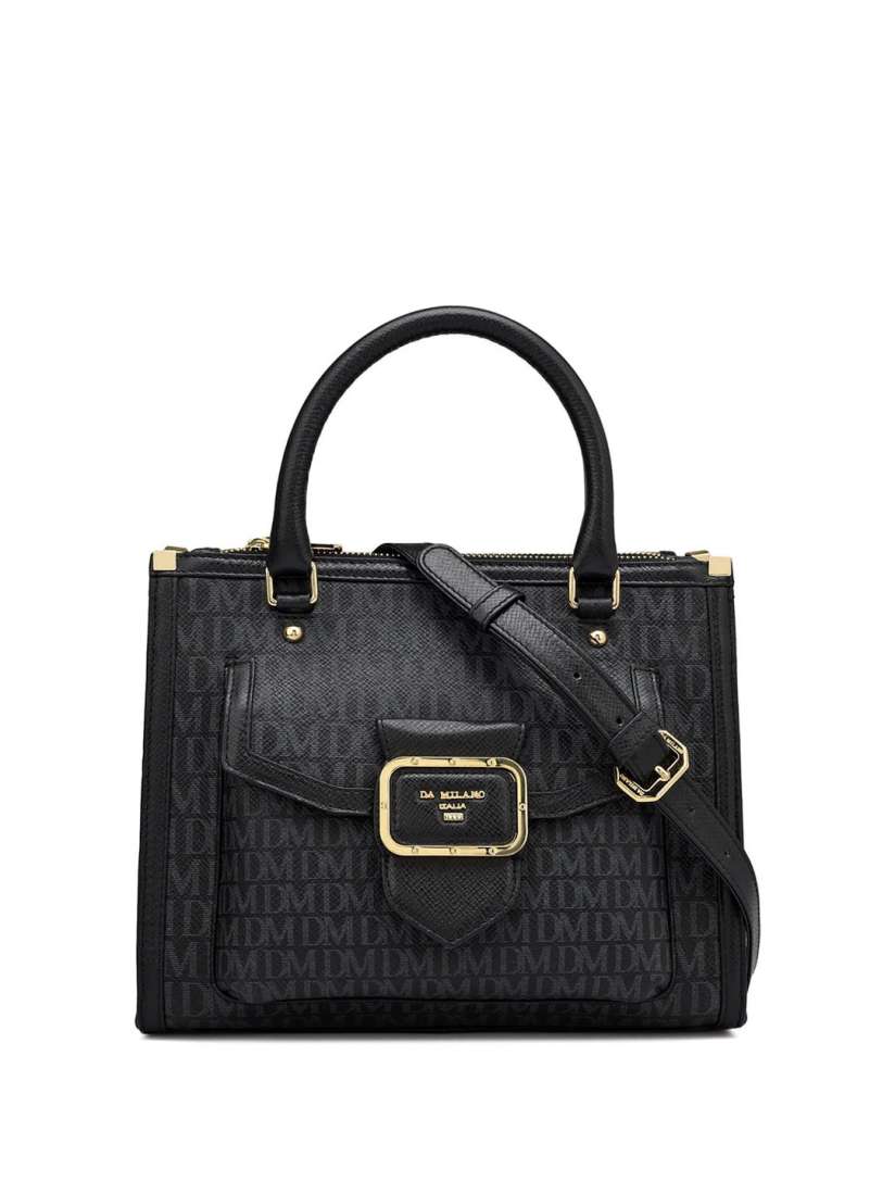 Buy Da Milano Leather Structured Handheld Bag Handbags for Women 29224894 Myntra