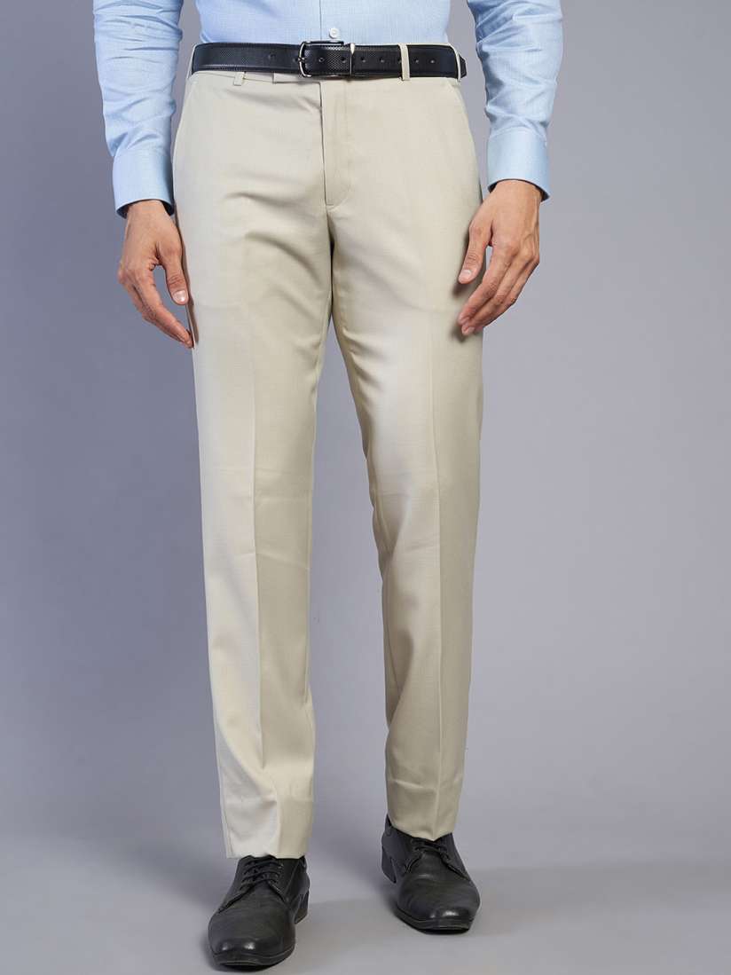 Buy METAL Men Slim Fit Formal Trousers Trousers for Men 29237178 Myntra