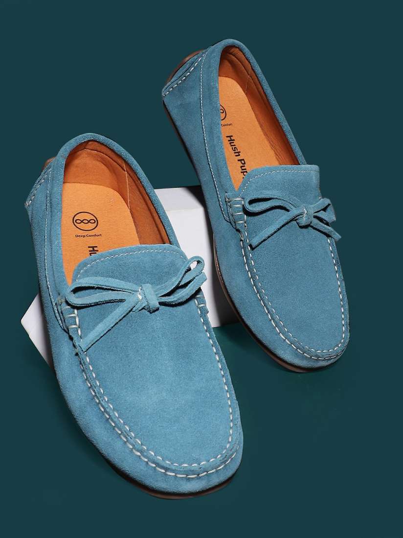 Buy Hush Puppies Men Bow Detailed Suede Driving Shoes Casual Shoes for Men 29237616 Myntra