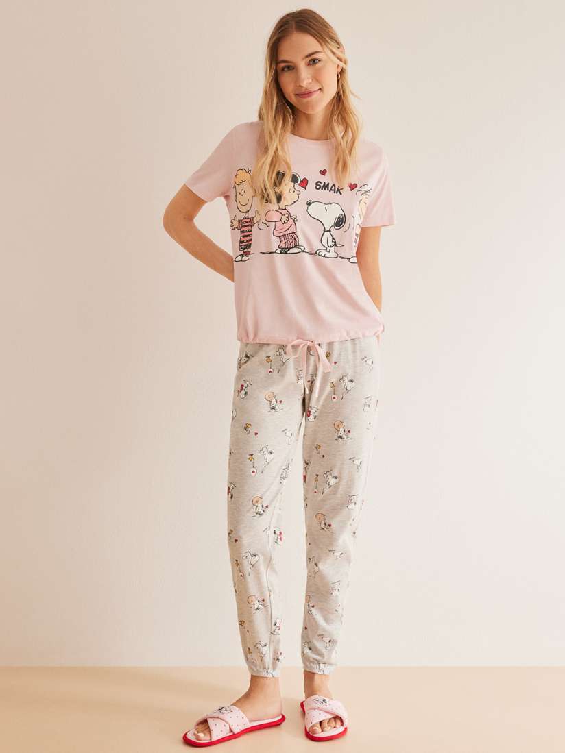 Buy women secret Women Pure Cotton Scoopy Printed T shirt And Pyjamas Night suits Night suits for Women 29247072 Myntra