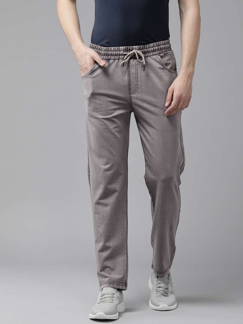 Buy PERFKT U Men Solid Relaxed Fit Track Pants Track Pants for Men 29252366 Myntra