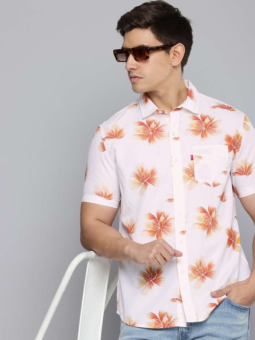 Levi's men's printed casual shirt cheap