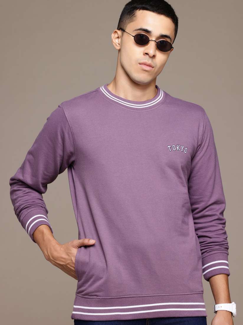 Buy The Roadster Lifestyle Co. Solid Sweatshirt Sweatshirts for Men 29276136 Myntra