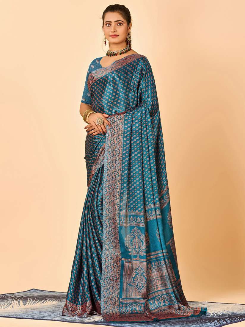 Buy NIRMAL CREATION Geometric Printed Pure Crepe Saree Sarees for Women 29284460 Myntra