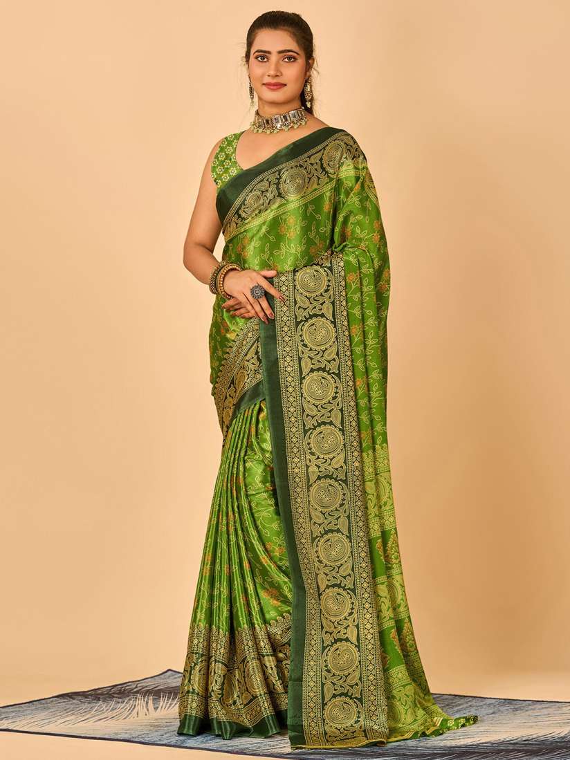 Myntra crepe sarees discount
