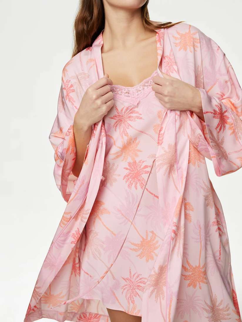 Marks and spencer kimono dressing gown cheap