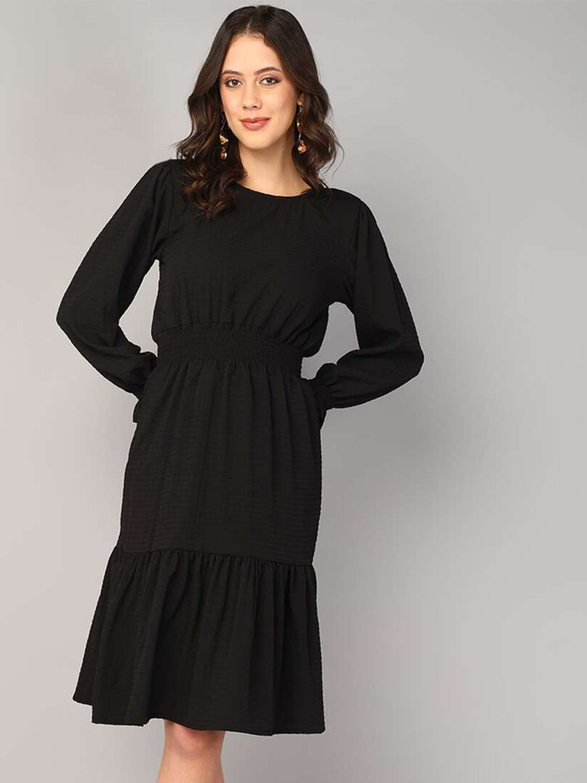 Peplum dress myntra hotsell
