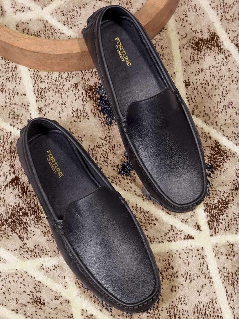 Buy Liberty Men Textured Round Toe Loafers Casual Shoes for Men 29303364 Myntra
