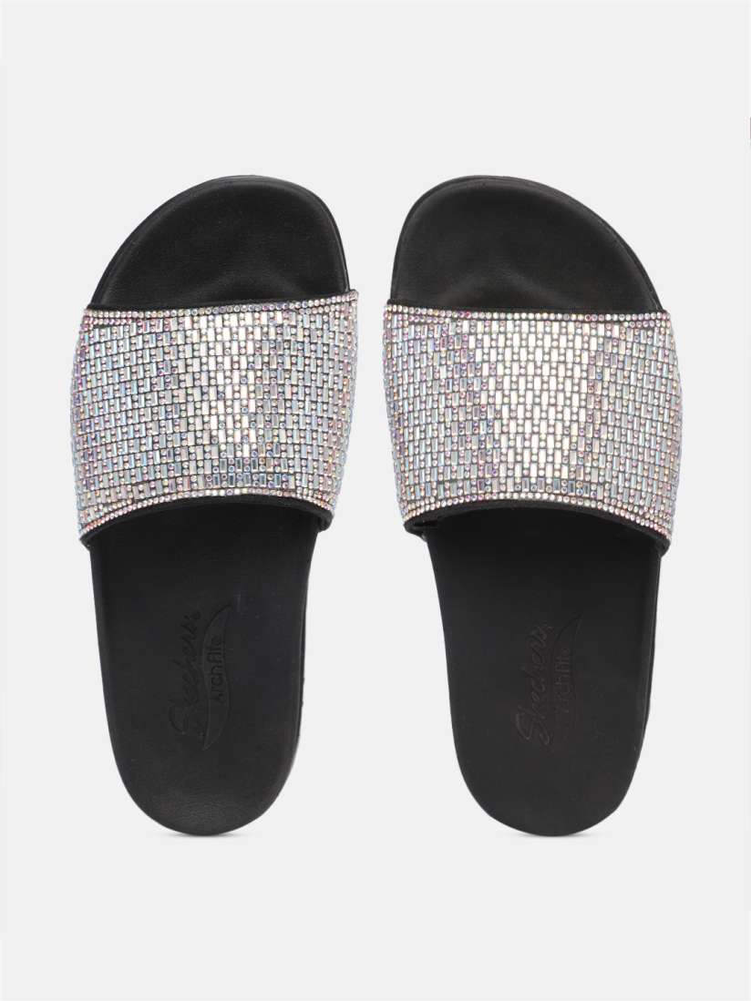 Skechers diamante sliders store