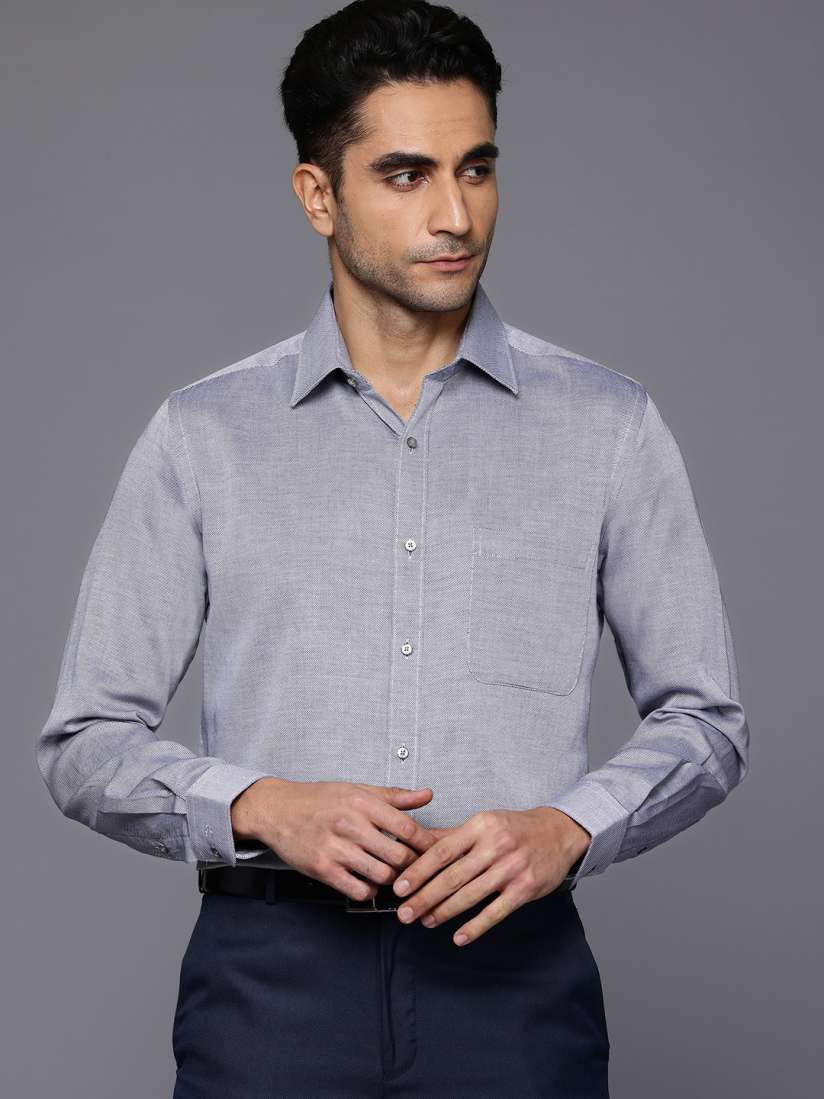 Buy Raymond Pure Cotton Slim Fit Formal Shirt Shirts for Men 29314892 Myntra