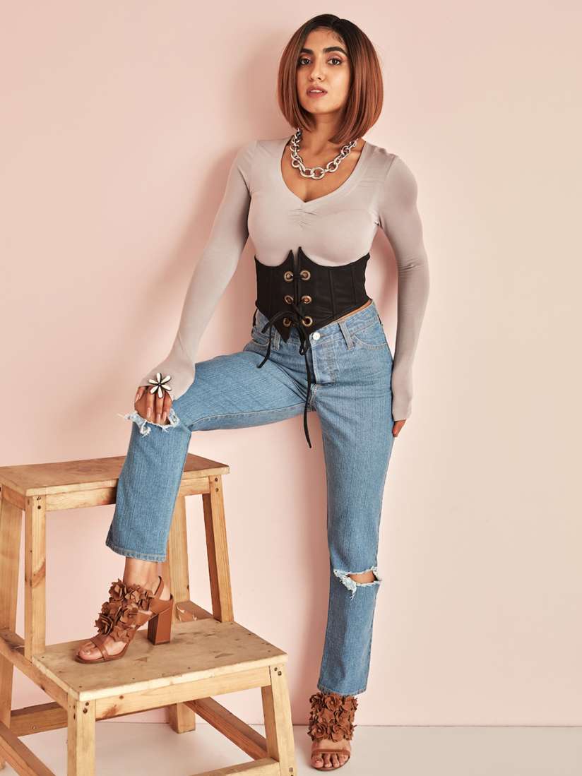 Buy Lea Clothing Co. Women Stretchable Leather Corset Belt Belts for Women 29317494 Myntra