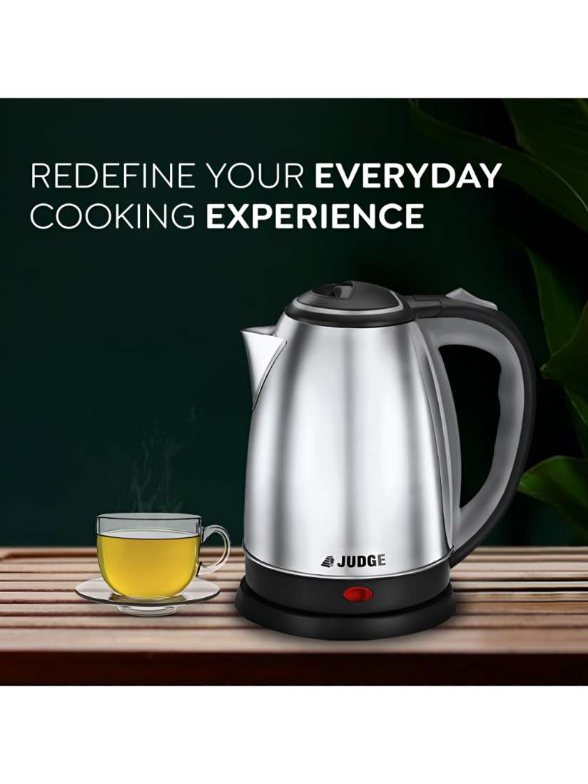 Buy JUDGE By Prestige Grey Black JEA 313 1500 Watt Stainless Steel Electric Kettle 1.5L Electric Kettle for Unisex 29324072 Myntra
