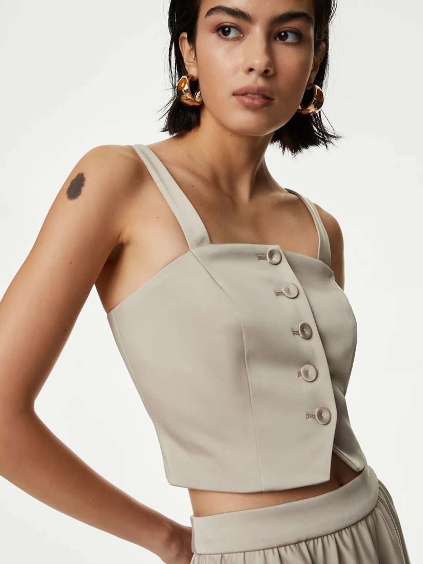 Marks and spencer womens waistcoat store