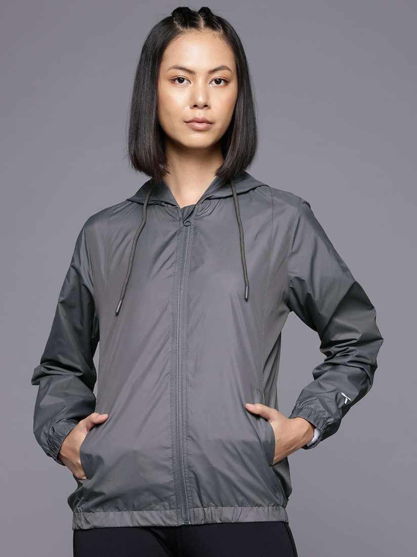 Buy HRX by Hrithik Roshan Rapid Dry Hooded Training Jacket Jackets for Women 29330170 Myntra