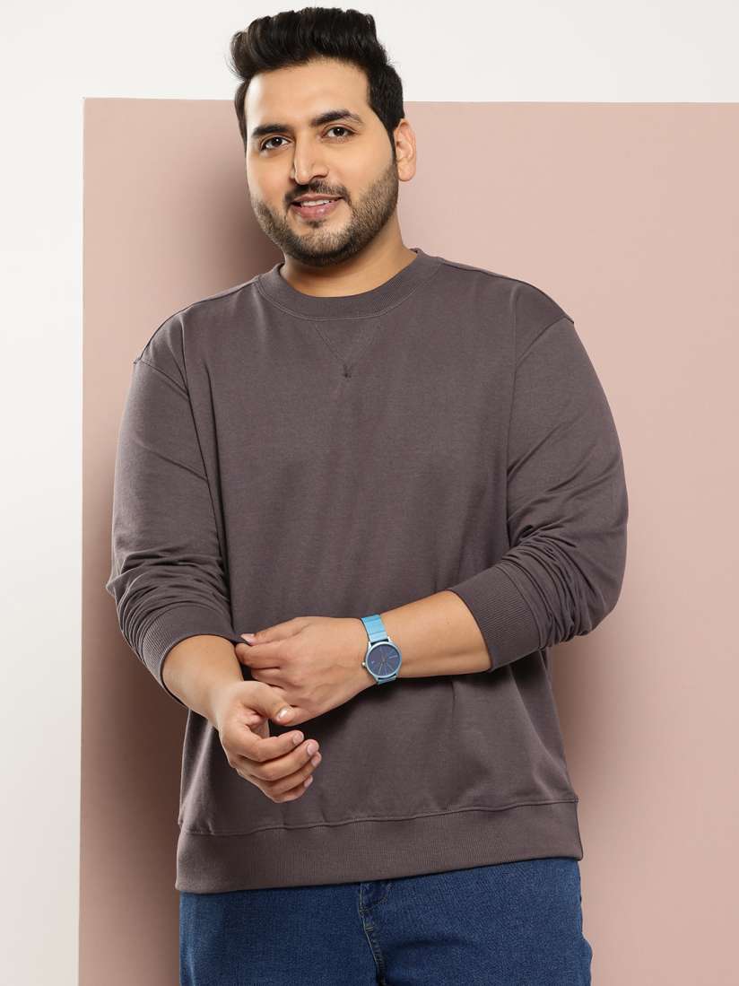 Plus size pullover sweatshirt hot sale