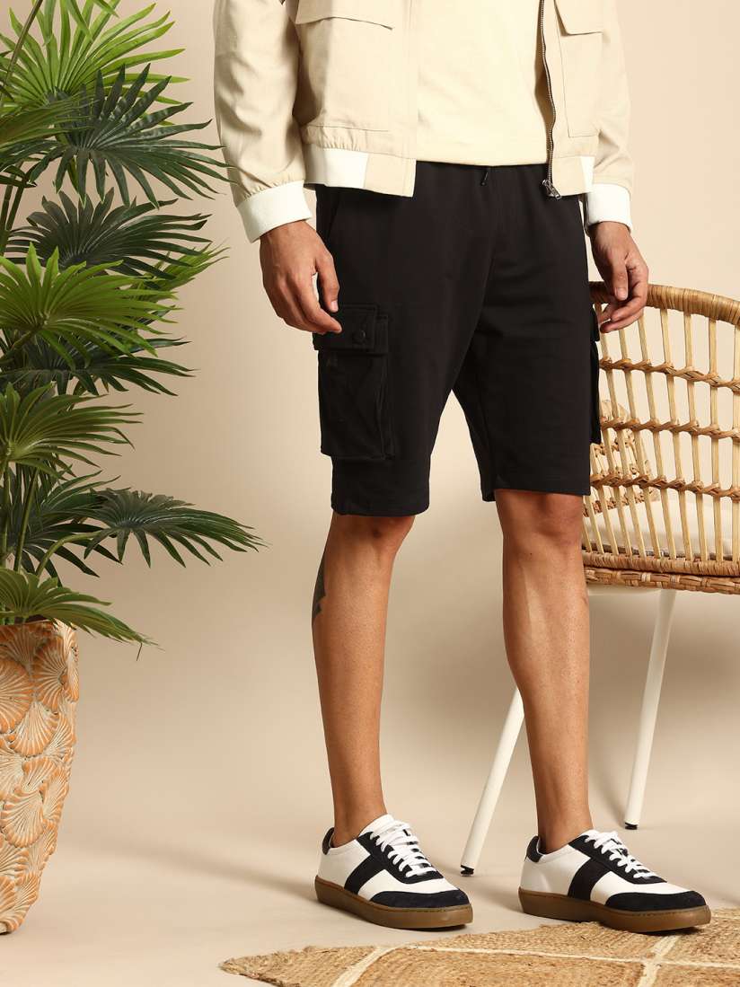 Buy Mast Harbour Men Knee Length Cargo Shorts Shorts for Men 29331726 Myntra
