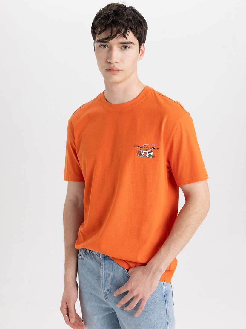 DeFacto Jungen T-Shirt – Stylisch, Bequem & Vielseitig | Alltagstaugliches Basic Für Modische Kids