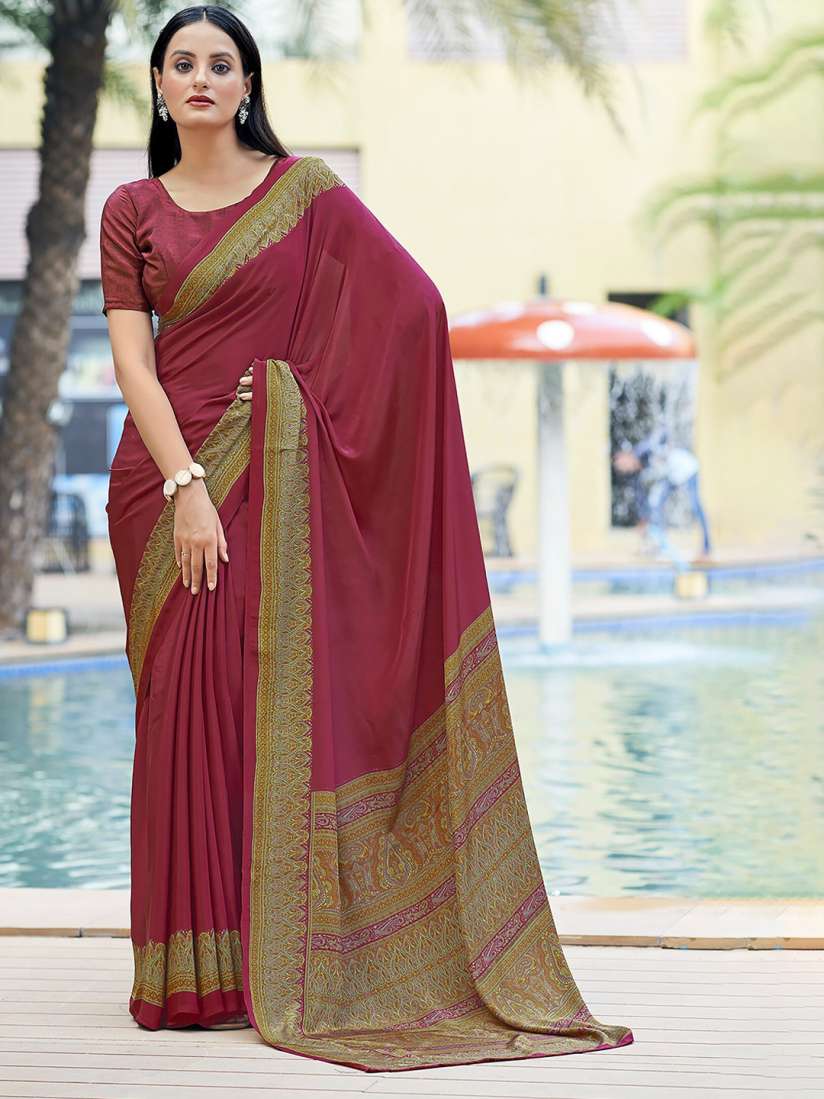 Buy Reboot Fashions Pure Silk Saree Sarees for Women 29348470 Myntra