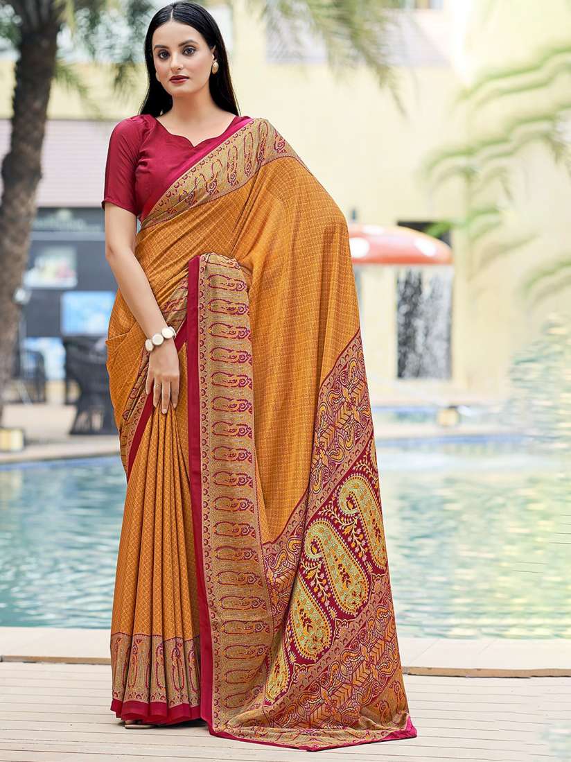 Myntra silk saree sale cheap
