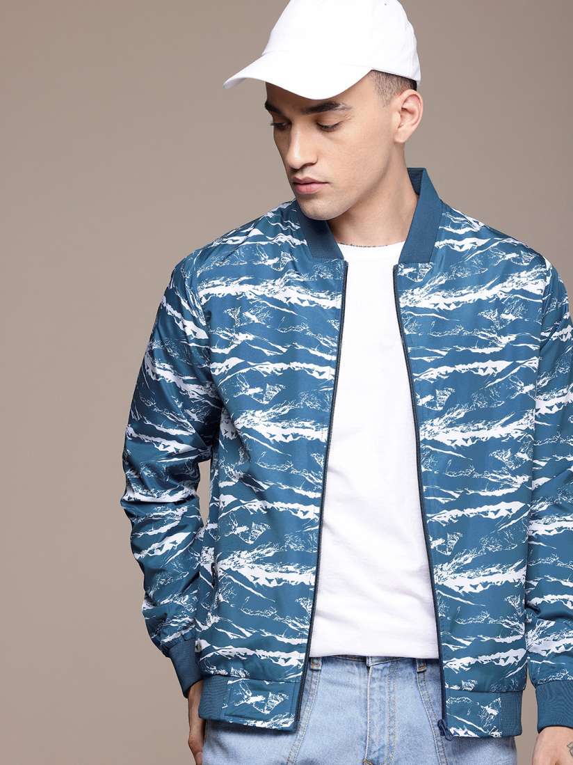 Buy The Roadster Life Co. Graphic Printed Bomber Jacket Jackets for Men 29349568 Myntra