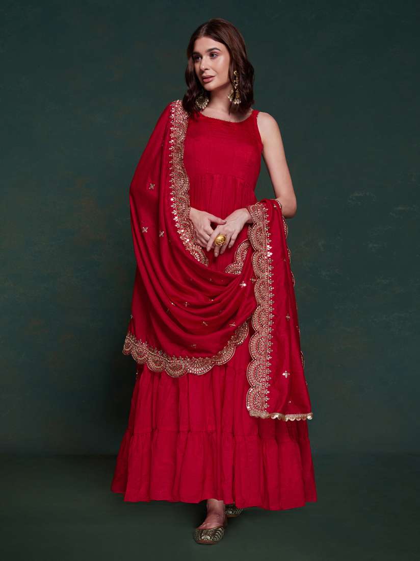 Party wear ethnic dress myntra top