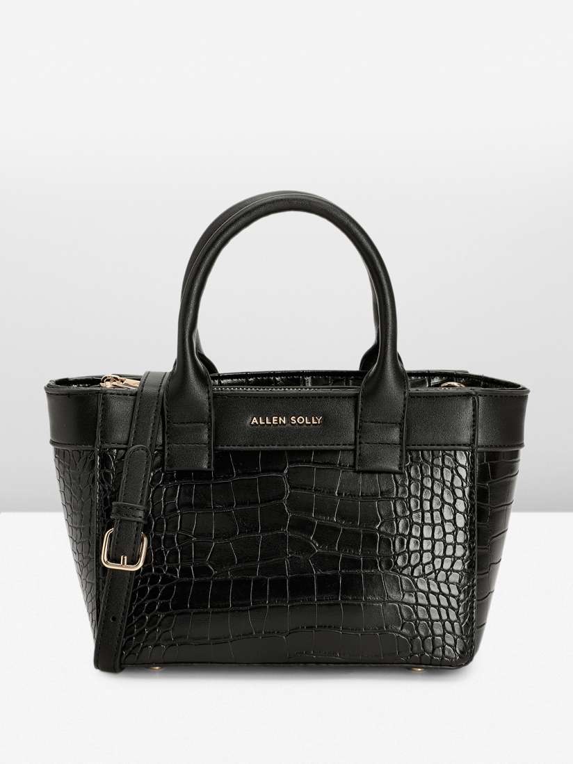 Buy Allen Solly Animal Textured Structured Handheld Bag Handbags for Women 29373748 Myntra