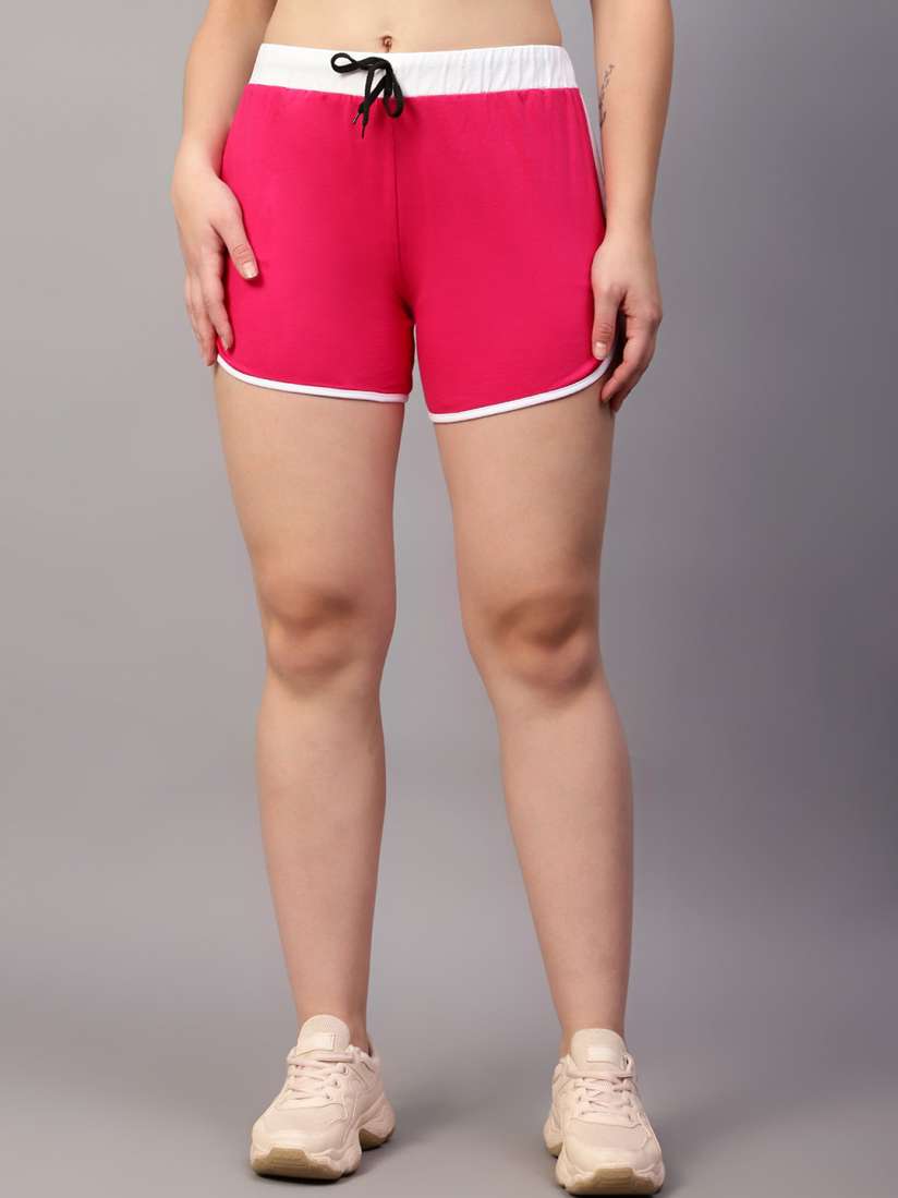 Buy DIAZ Women Loose Fit Mid Rise Cotton Hot Pants Shorts for Women 29378418 Myntra