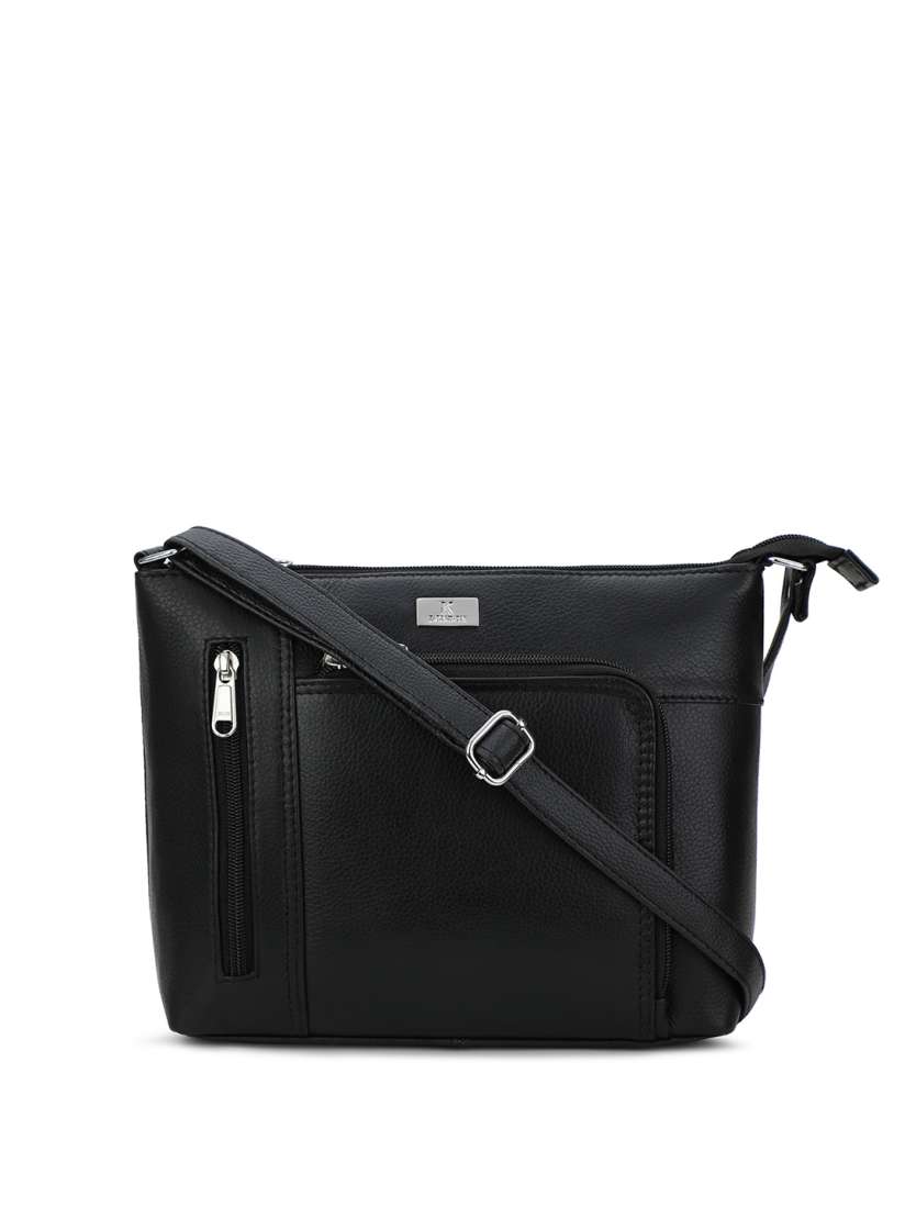 Buy K London Leather Structured Sling Bag Handbags for Women 29388006 Myntra