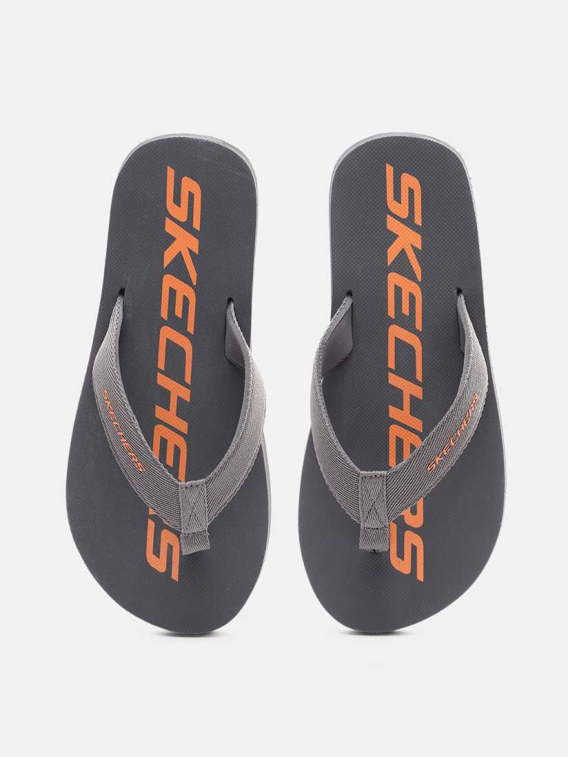 Buy Skechers Men Brand Logo Printed Thong Flip Flops Flip Flops for Men 29393964 Myntra
