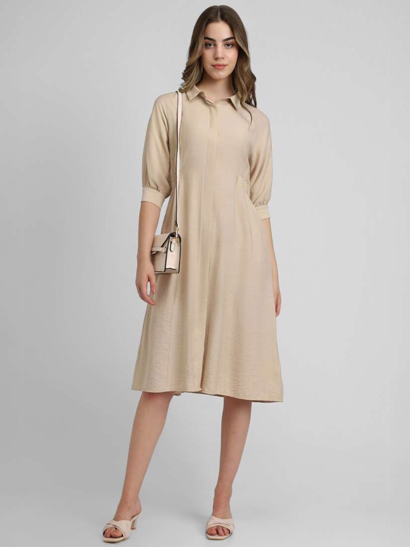 Collar dress forever 21 clearance