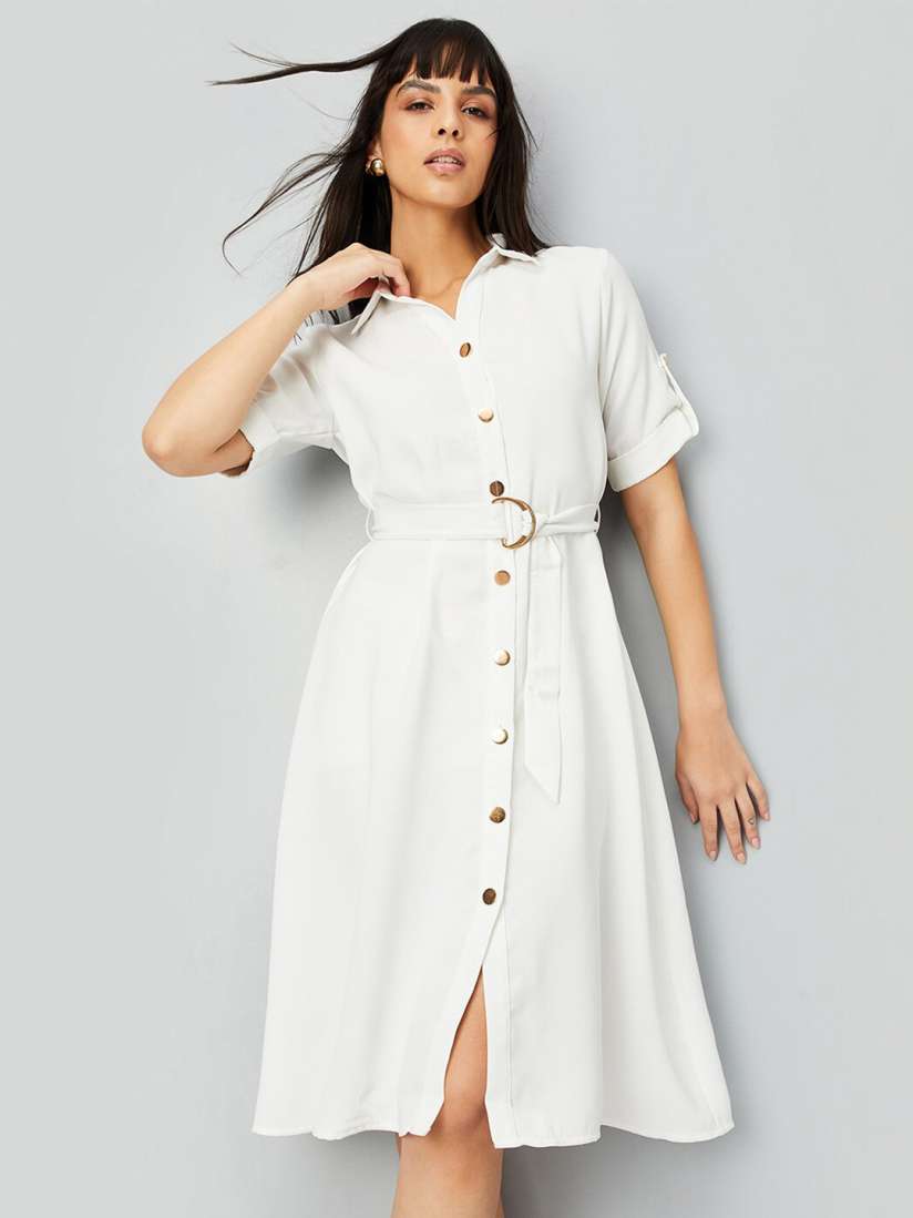 Shirt dress myntra clearance