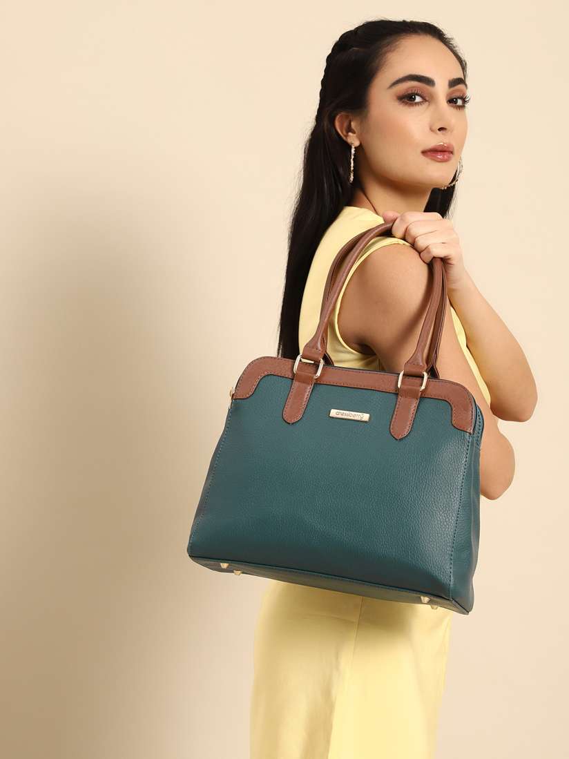Buy DressBerry Structured Handheld Bag Handbags for Women 29398398 Myntra