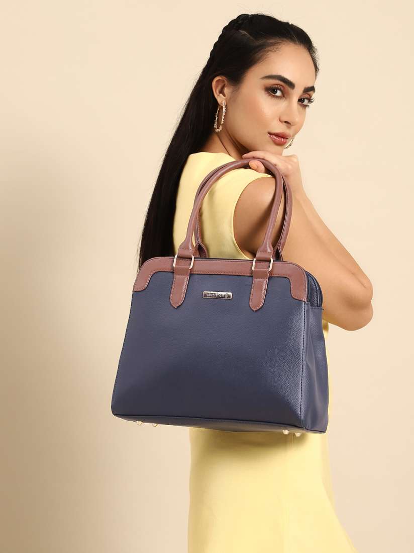 Buy DressBerry Structured Handheld Bag Handbags for Women 29398402 Myntra