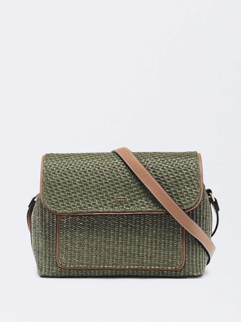 Buy PARFOIS Basket Weave Structured Sling Bag Handbags for Women 29409992 Myntra