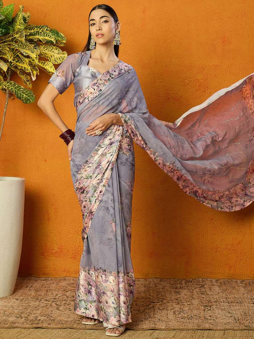 Inddus saree myntra shop