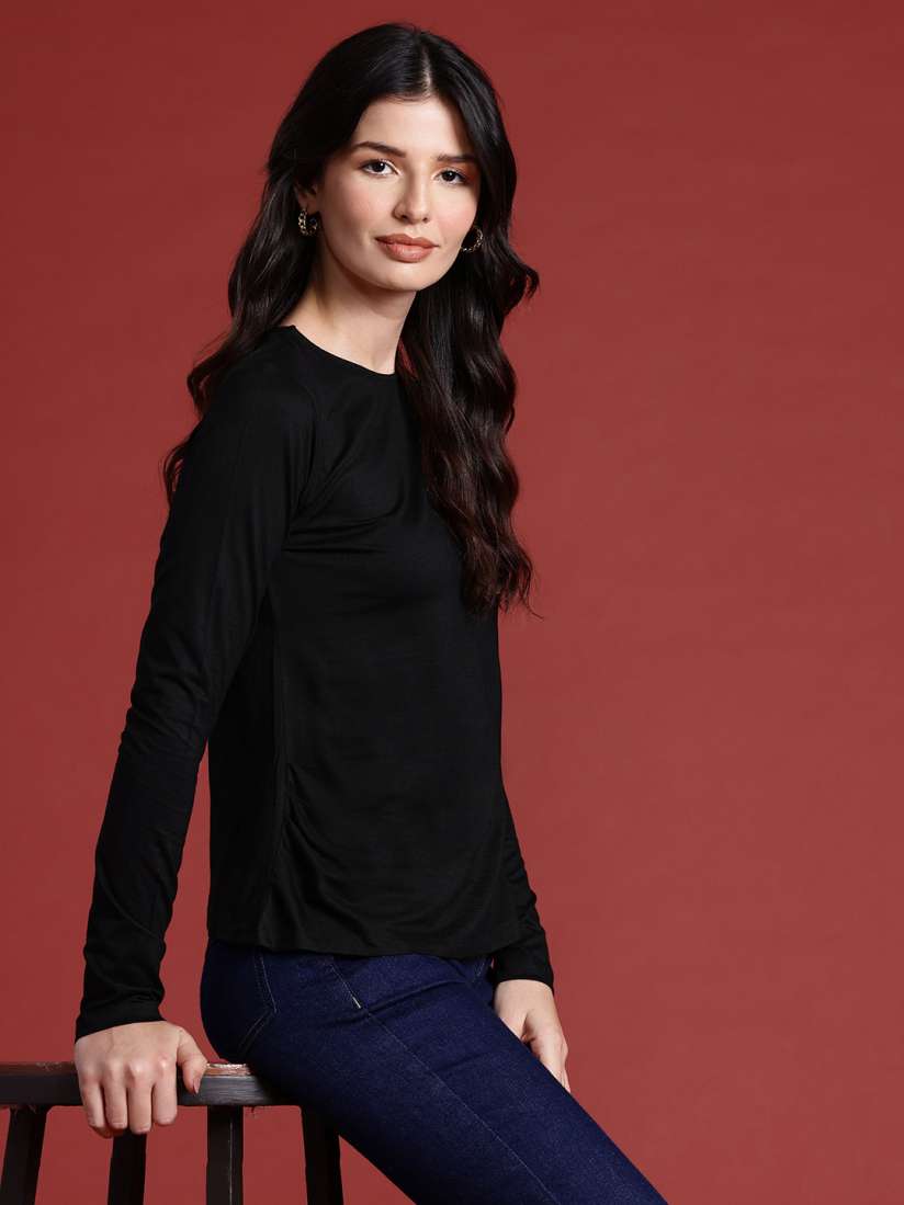 Myntra full t shirt on sale