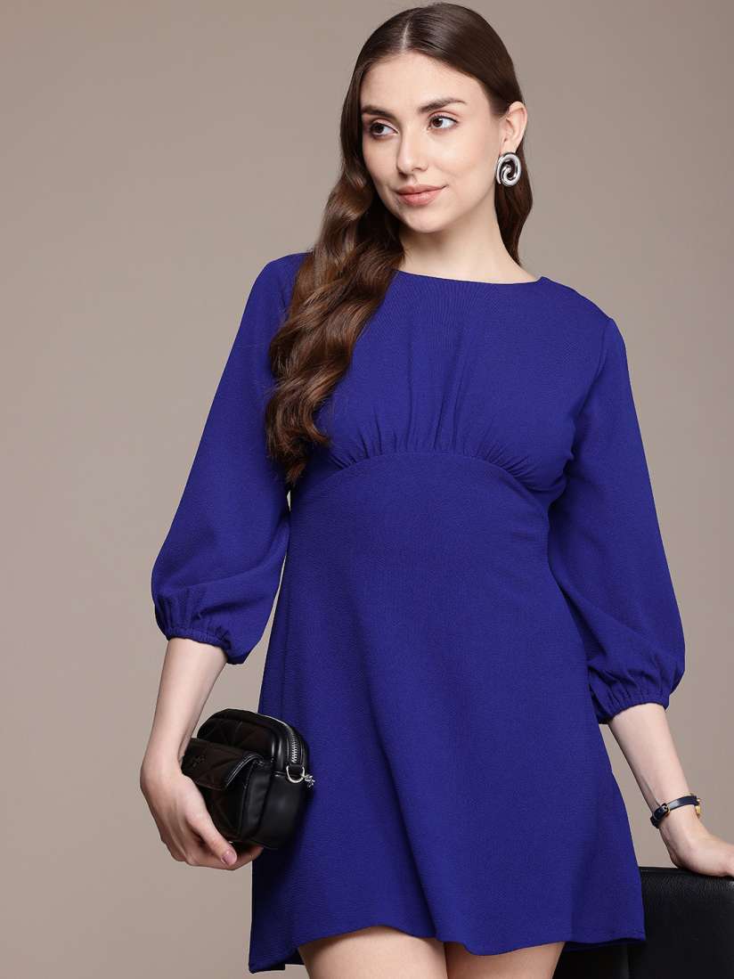 Buy French Connection Crepe A Line Mini Dress Dresses for Women 29411050 Myntra