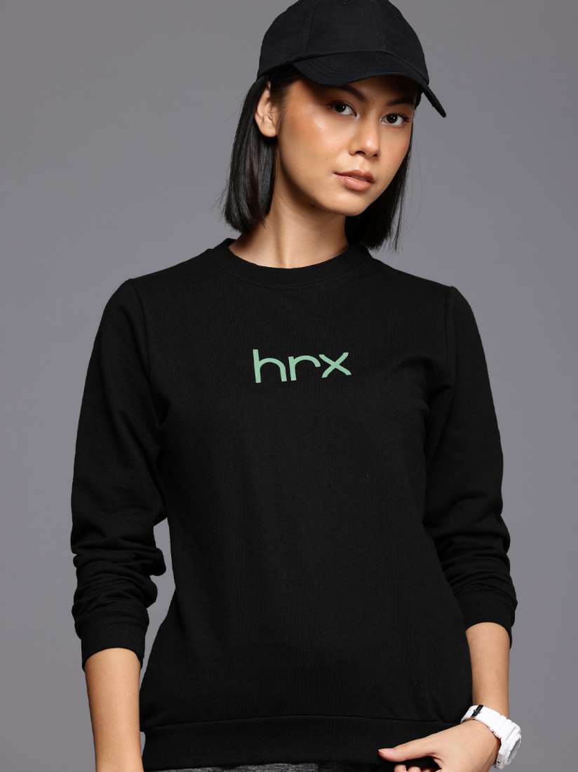 Hrx sweatshirt myntra hotsell