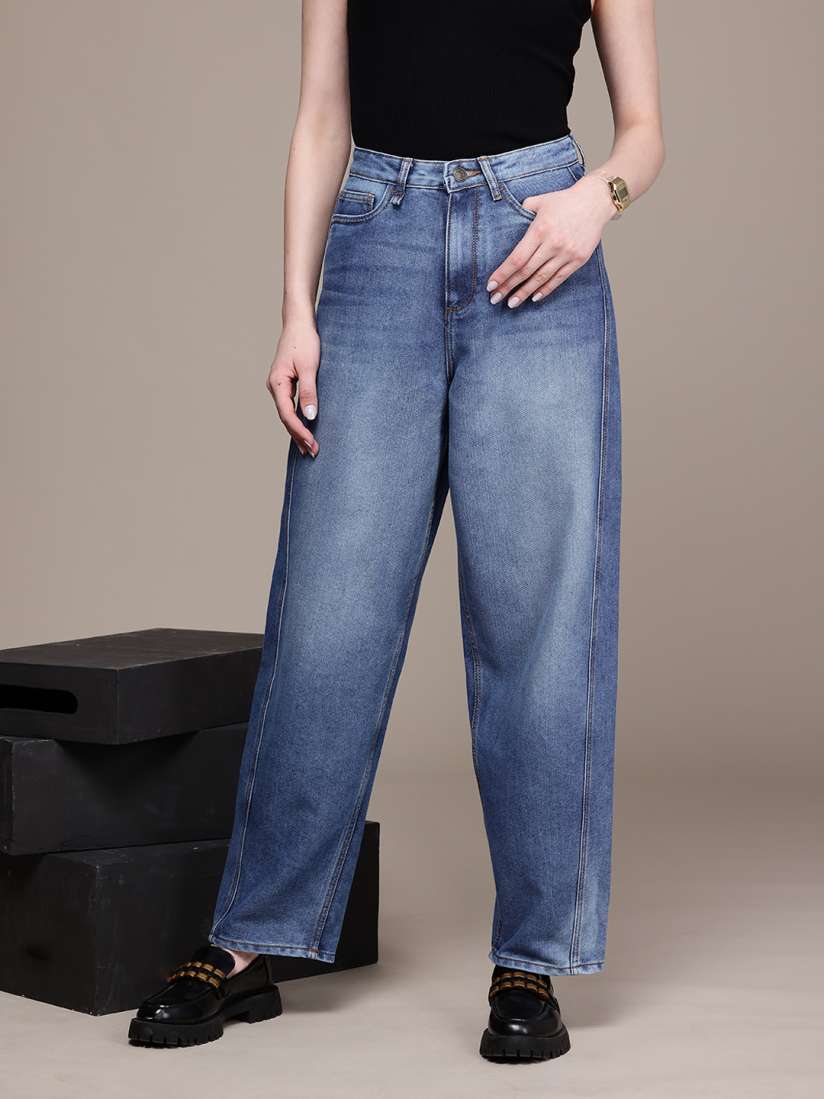 Buy The Roadster Life Co. Women Skater Fit High Rise Heavy Fade Stretchable Jeans Jeans for Women 29412236 Myntra