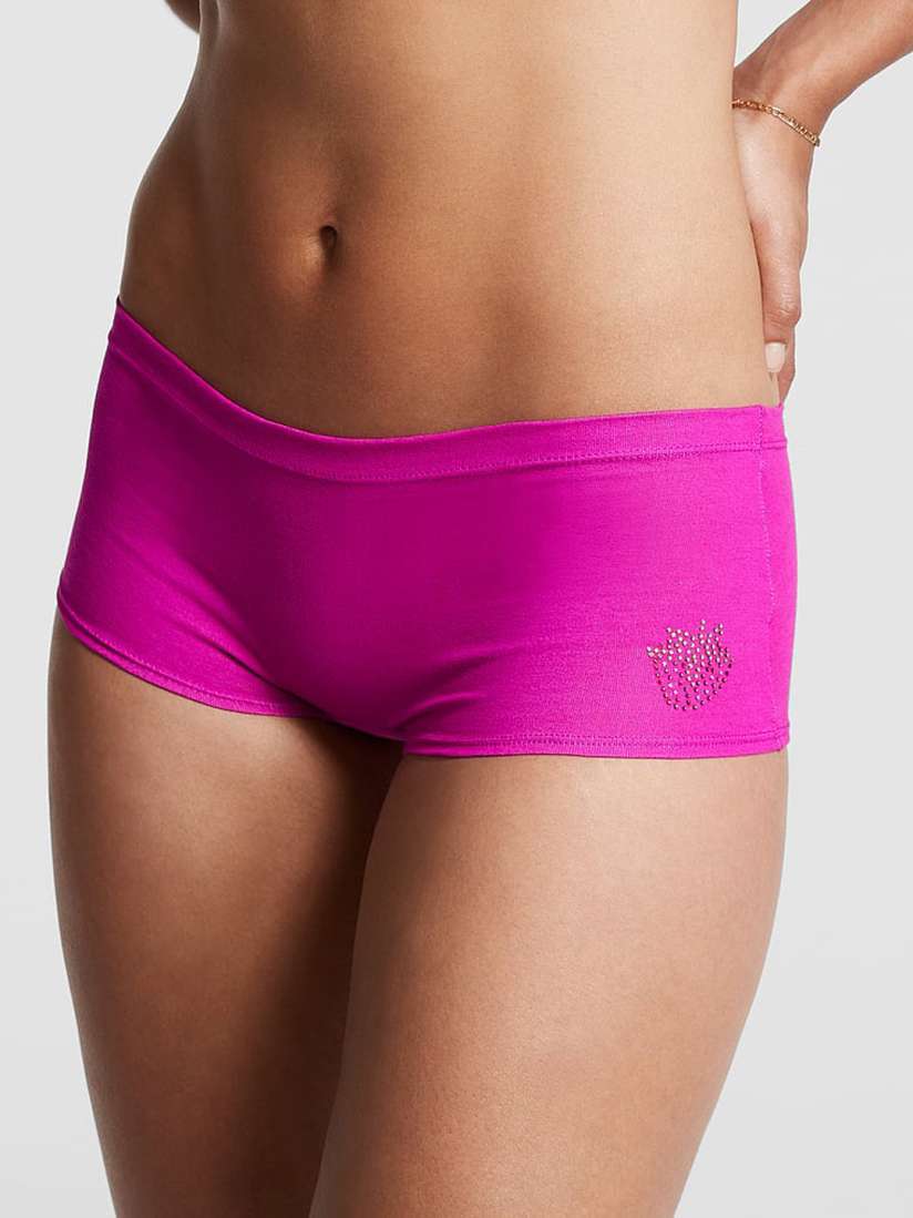 Buy Victoria s Secret PINK Low Rise Boy Shorts Briefs Briefs for Women 29412918 Myntra