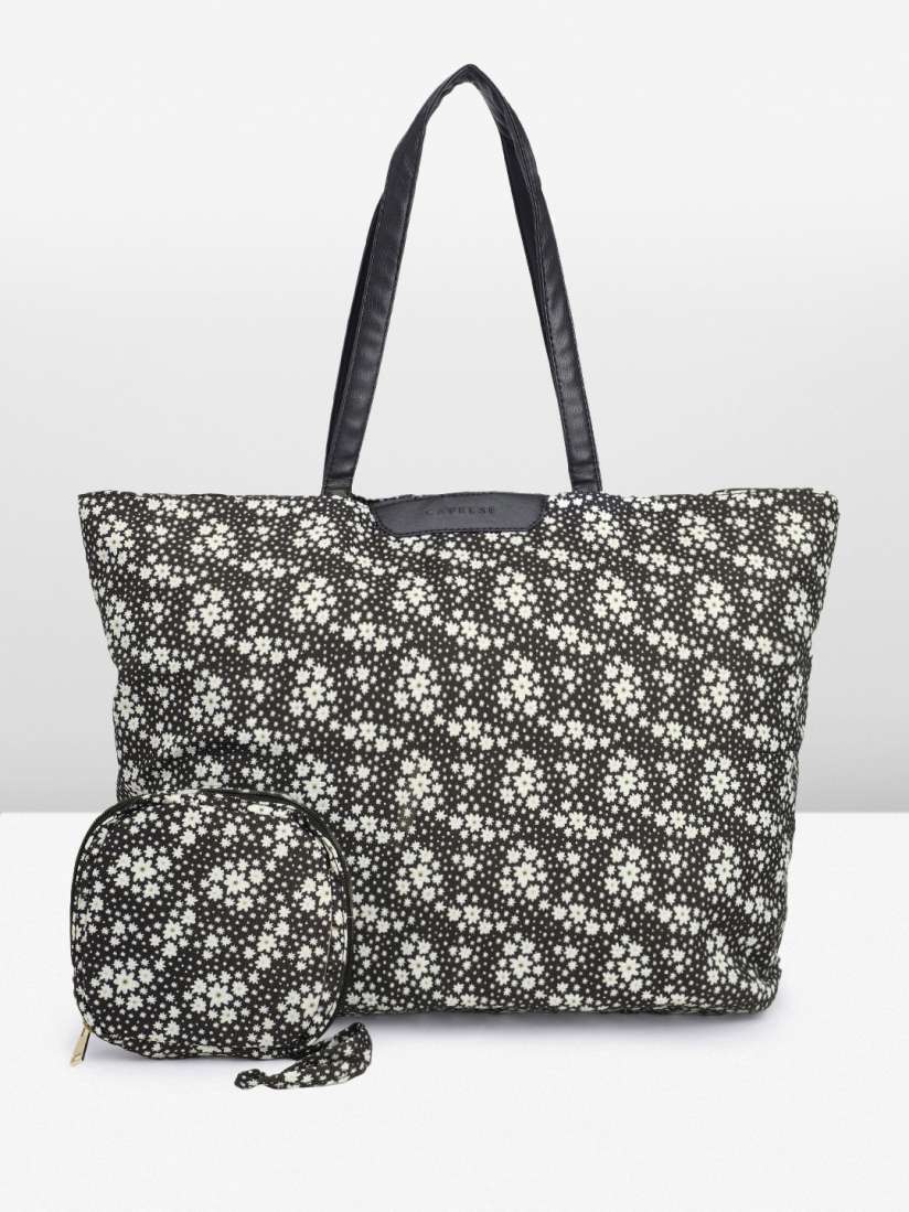 Buy Caprese Floral Printed Oversized Tote Bag Handbags for Women 29424044 Myntra