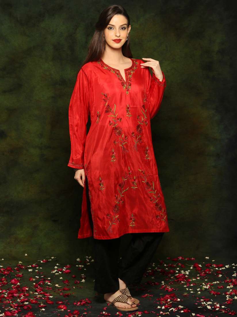 Kashmiri kurti myntra shop