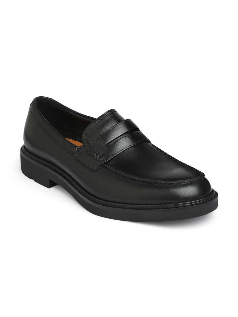 Buy ECCO Men Metropole London Black Leather Extra Wide Loafers Formal Shoes for Men 29435464 Myntra