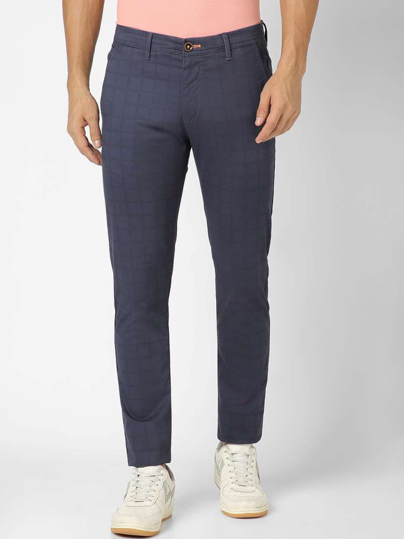 Mens checkered chinos best sale
