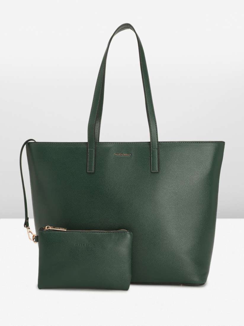 Buy Allen Solly Textured Oversized Laptop Shoulder Bag Handbags for Women 29441104 Myntra
