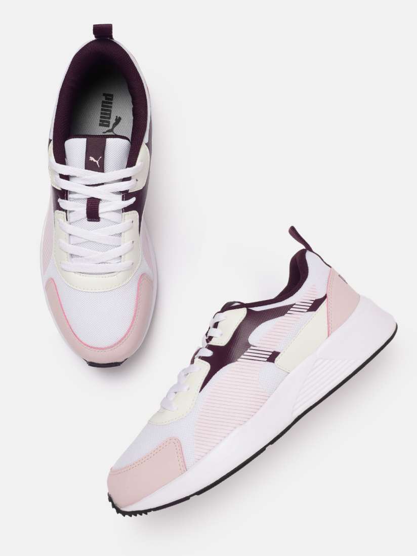 Buy Puma Women Woven Design Colourblocked Sneakers Casual Shoes for Women 29441350 Myntra
