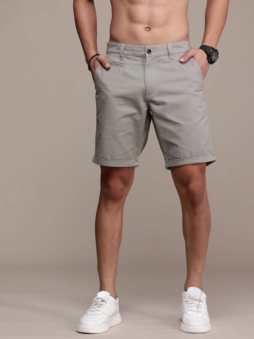 Buy Roadster Men Solid Chino Shorts Shorts for Men 29444256 Myntra