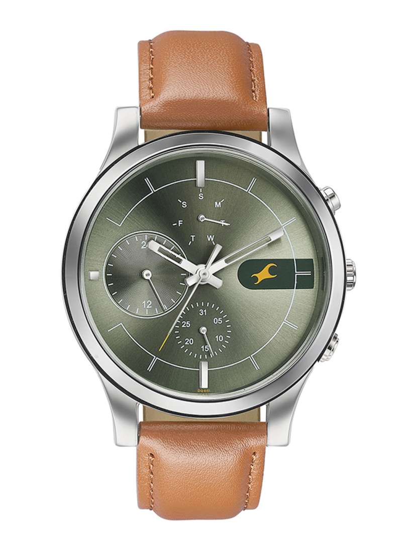 Fastrack watches for mens leather belt hotsell