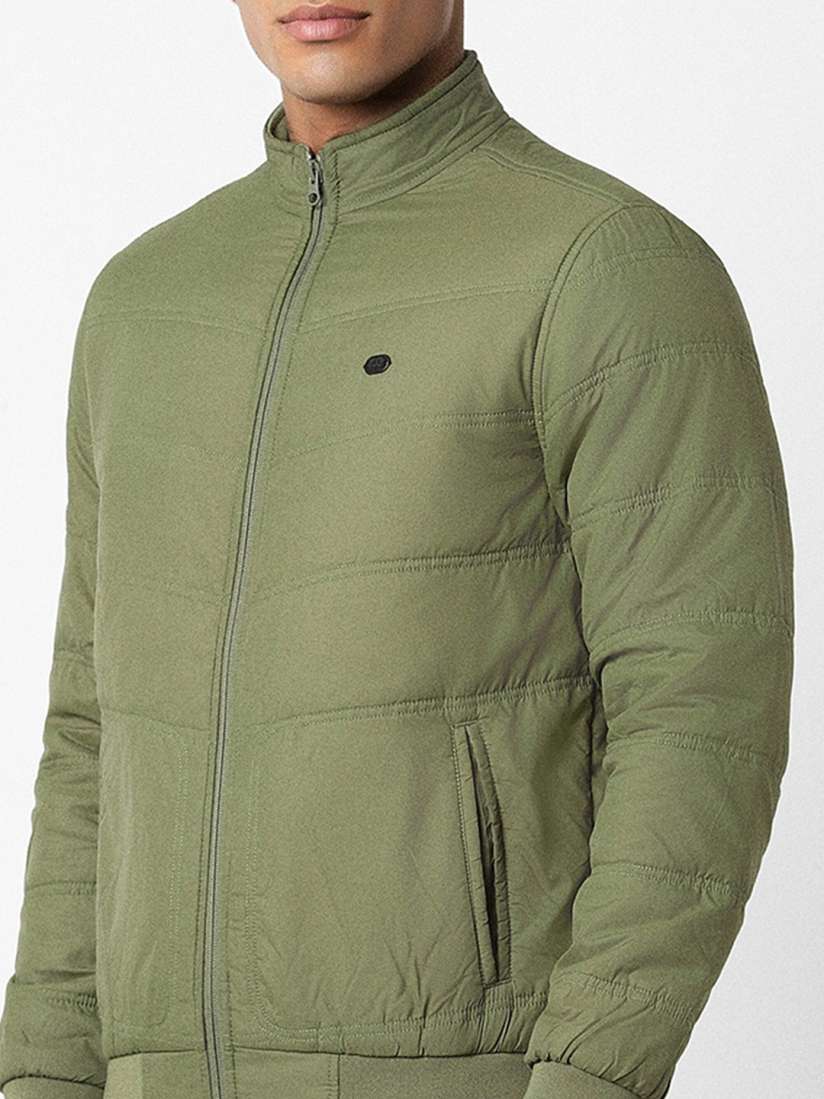 Buy Peter England Casuals Mock Collar Bomber Jacket Jackets for Men 29459590 Myntra